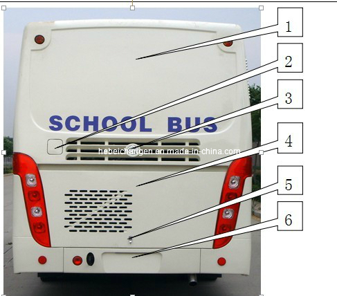 Front Wind Screen for Chang an Bus SC6910