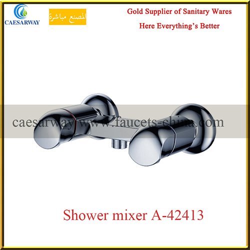 Double Handle Sanitary Ware Bathroom Water Basin Faucet