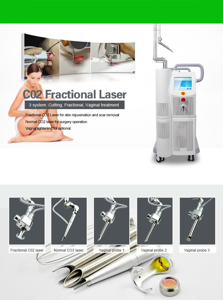 New! Hot! Best Price Gynecology Professional Fractional CO2 10600nm Laser Vaginal Tightening Device