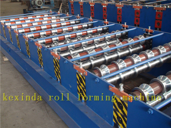 India Popular Kexinda 1000 Ibr Roof Panel Roll Forming Machine