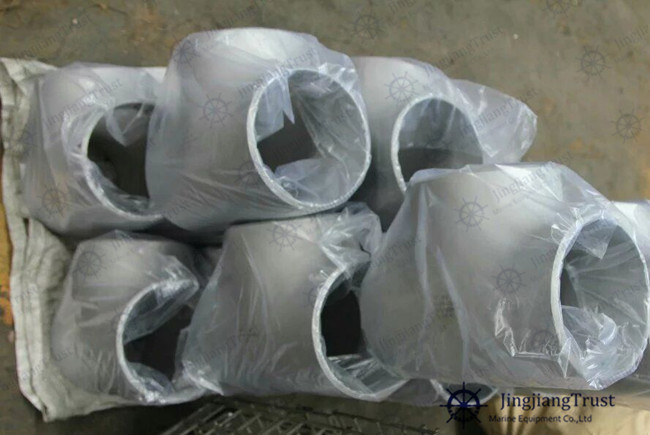 Shipbuilding Seamless Stainless Steel Pipe Fitting Tee