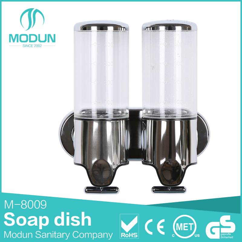 Bathroom Wall Mount Crystal Hand Soap Dispenser 500ml Liquid Dispenser