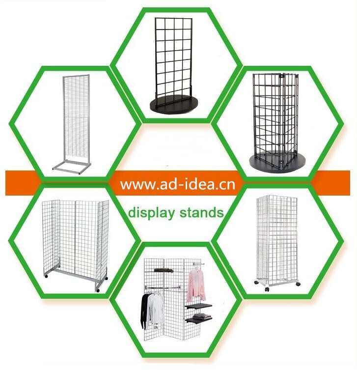 Display Stand with Wire Basket China Manufacturer Retail Display Shelves