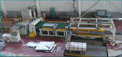 Coid/Hot Rolled Stainless Galvanized Colored Prepainted Steel Coil Cut to Length Line Machine