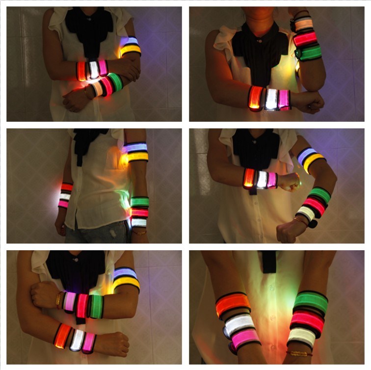 Reflective Material LED Armbands Nylon Reflective Tape