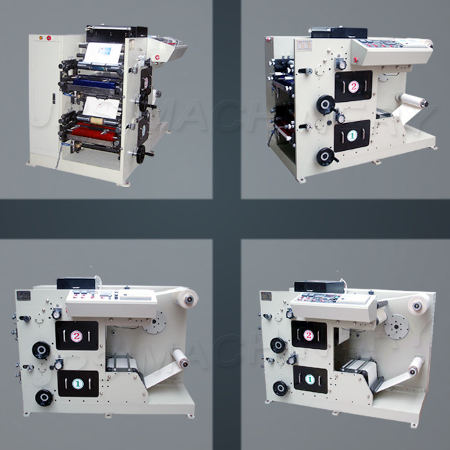 Automatic Label Paper Roll Flexo/Flexographic Printer Machine