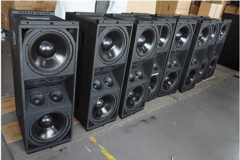 Wholesales DJ Dual 12inch Powered or Passive Professional Line Array Speakers