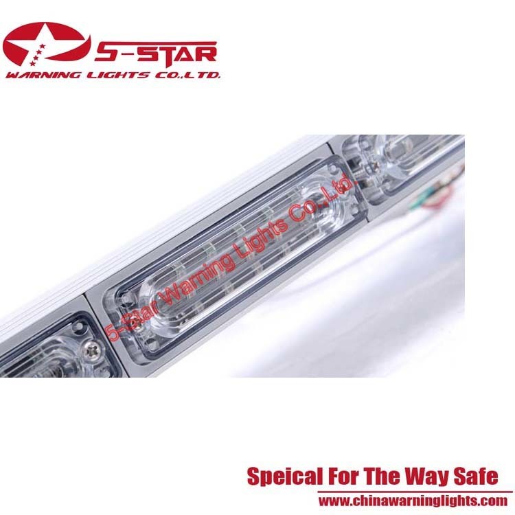 Linear Tubes Super Bright 1W LED Varsellys Police Warning Lightbar