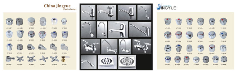 Double Handle ABS Plastic Kitchen Faucet