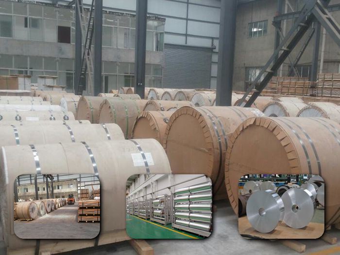 Color Coated Aluminum Coil&Roll with PVC in 3003 5052 Aluminum