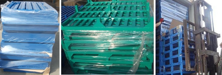 Warehouse Industrial Heavy Duty Powder Coating Steel Pallet