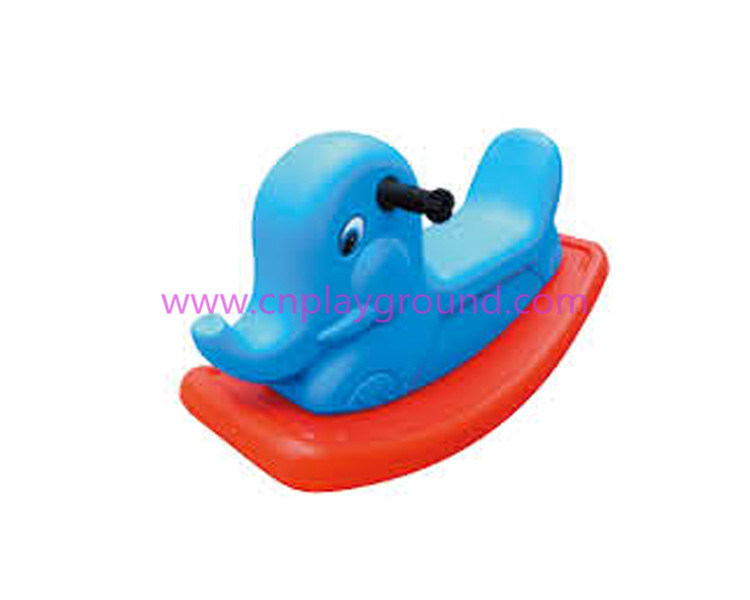 Elephant Feature Plastic Rocking Horse for Baby (HF-21510)
