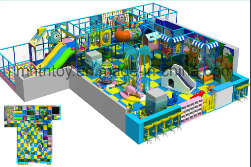 Cheap Indoor Kids Play Set From Indoor Playground Manufacture (H14-0714)