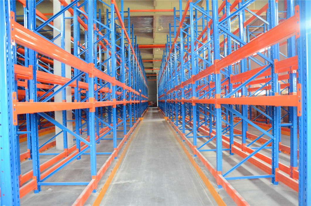 Q235 Steel High Density Warehouse Storage Vna Pallet Racking