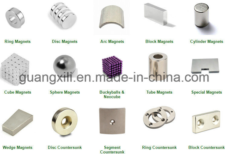 Black Ferrite Permanent Magnet with Smooth Surface for Wholesale