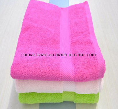 Wholesale Custom Plain Weave 100% Cotton Hotel Bath Towel