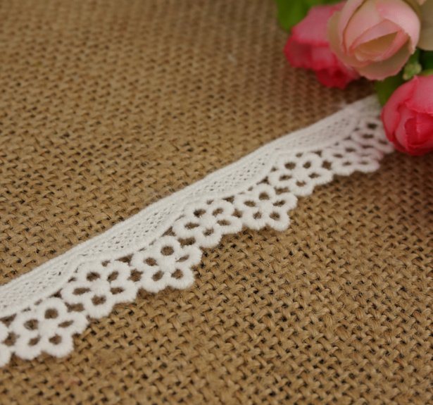 More Design Choice Chemical Embroidery Lace for Accessory