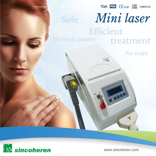 portable Tattoo Removal Laser / ND YAG Laser /Q Switched Machine