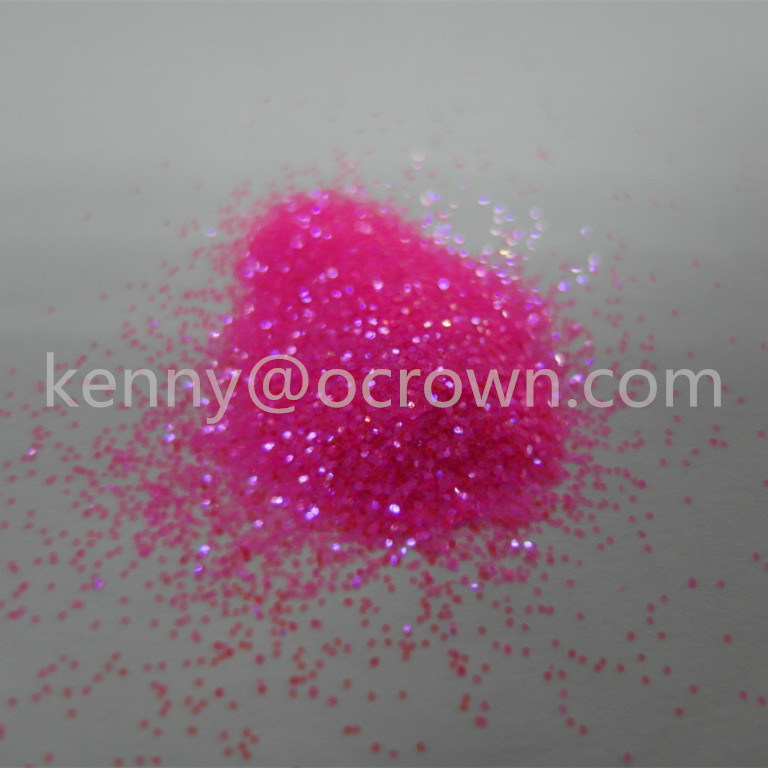 Hot Sale Flash Acrylic Pink Glitter Powder for Christmas Eyeshadow