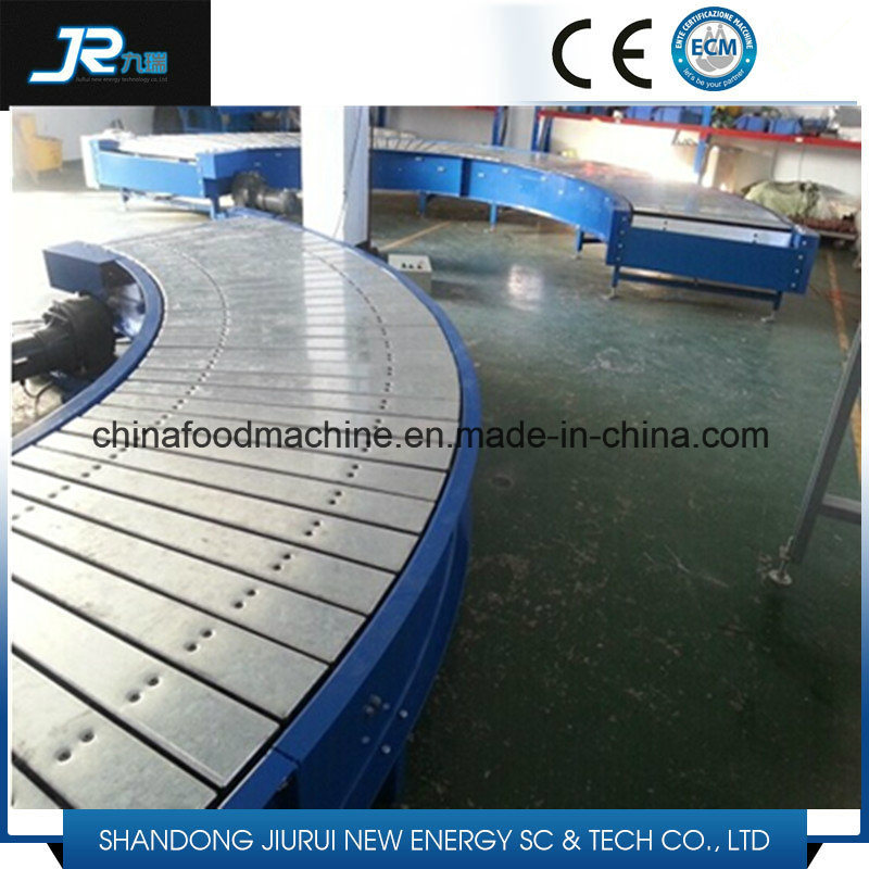 Inclined Stainless Steel Wire Mesh Belt Conveyor for Cooling Food