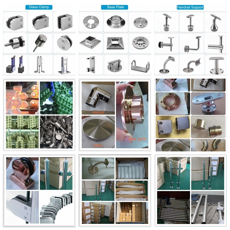 Competitive Price Stainless Steel Pipe Handrail Fittings Manufacture