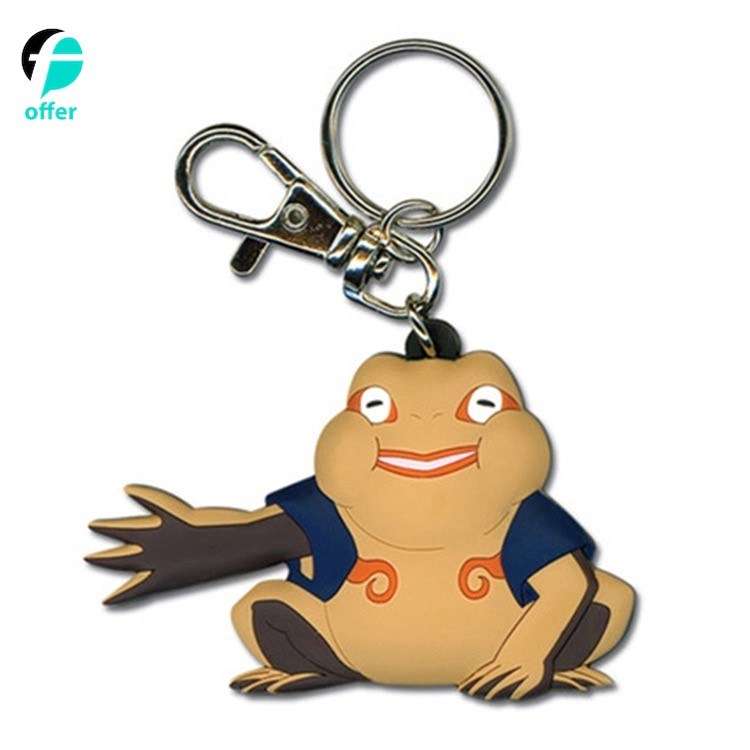 Promotional Gift Customized Cartoon PVC Rubber Keychain