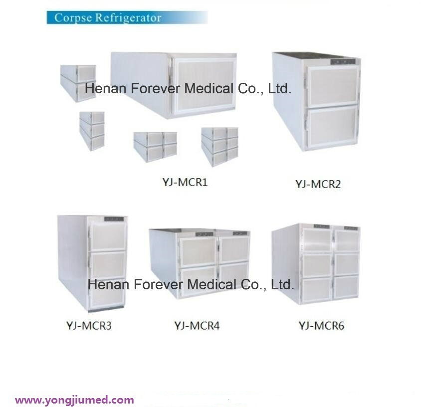 Funeral Supplies Mortuary Body Refrigerators in Morgue (4 Bodies) Yj-MCR4