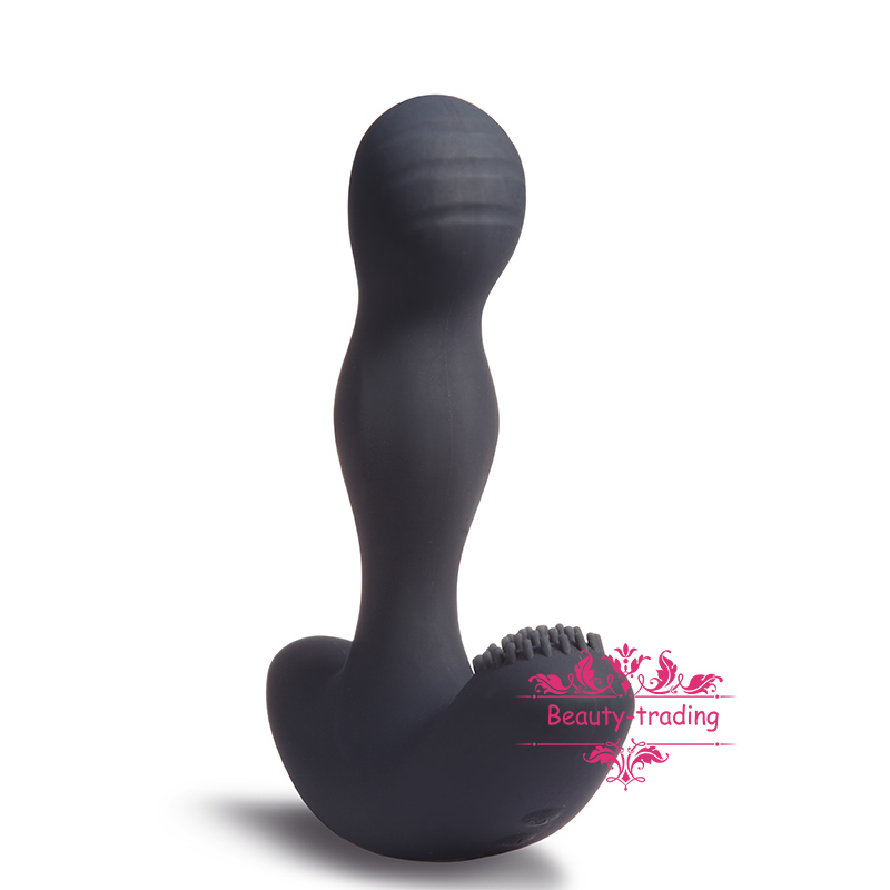 Electric Shock Butt Plug Anal Sex Toys Vibrator for Men with Massage