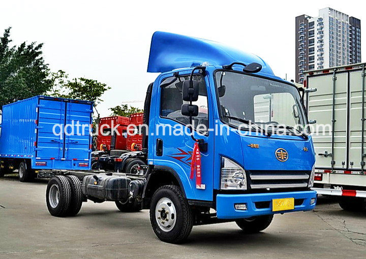 China Popualr light truck/ FAW 5 Ton Cargo Truck with Turbo Charger