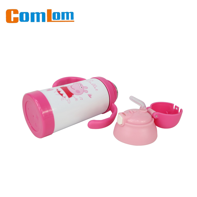 Comlom Children Sports Bottle Stainless Steel Vacuum Flask