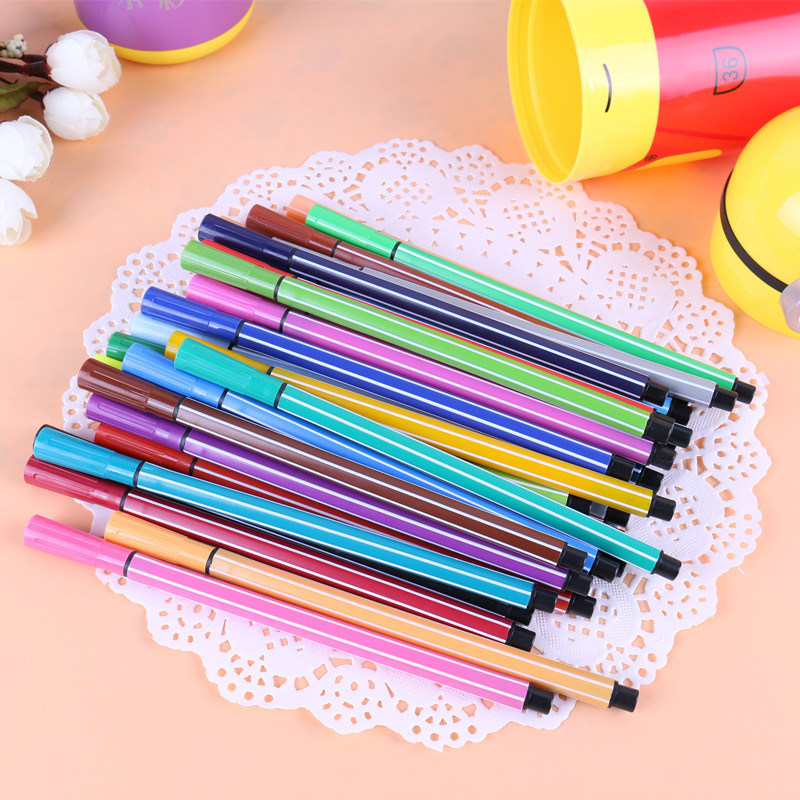 Wholesale 36 Color Yellow People Watercolor Pen Set