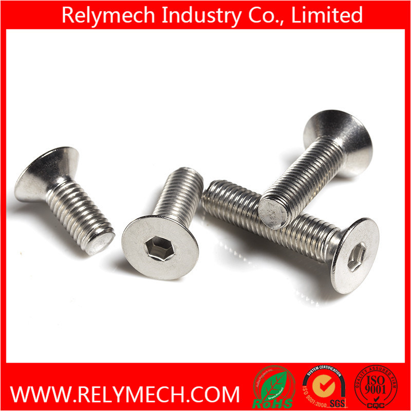 Stainless Steel Countersunk Hex Socket Bolt M2-M20