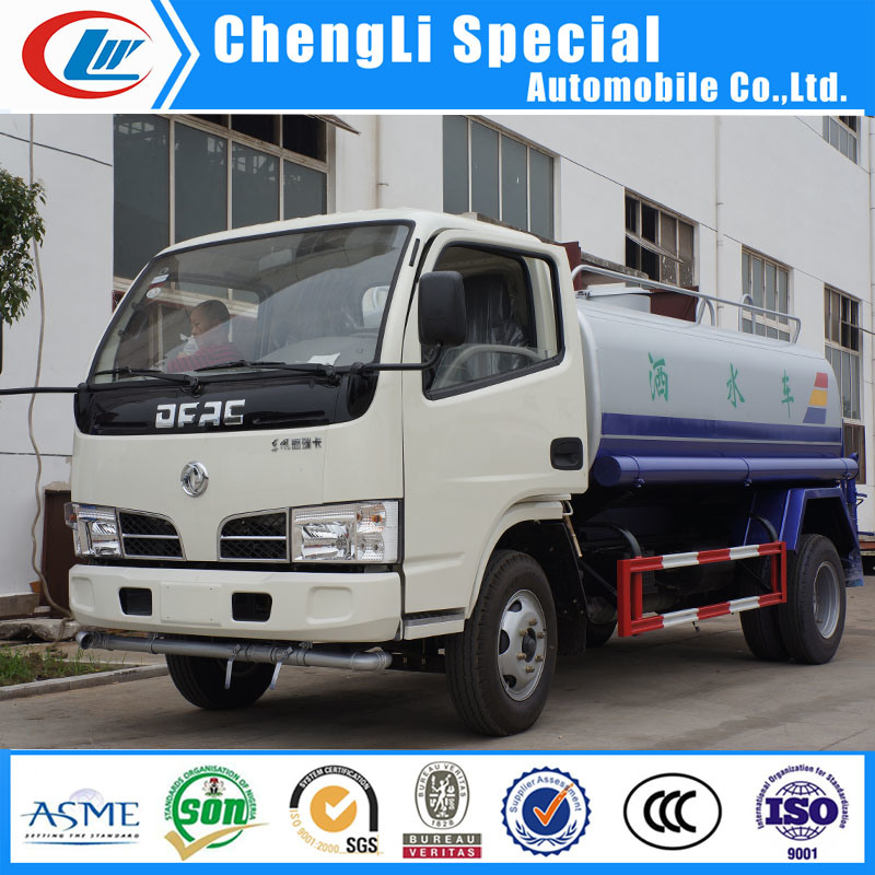 6wheel Shacman 5cbm Water Tanker Sprinkler Truck for Sanitation