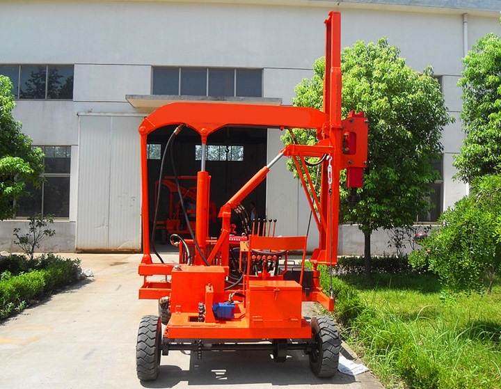 Solar Plant Ground Screw Pile Driver Press Pile Driver