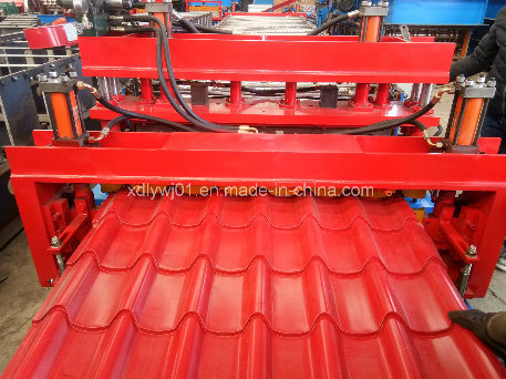 Color Steel Roofing Profile Double Layer Roll Forming Machine