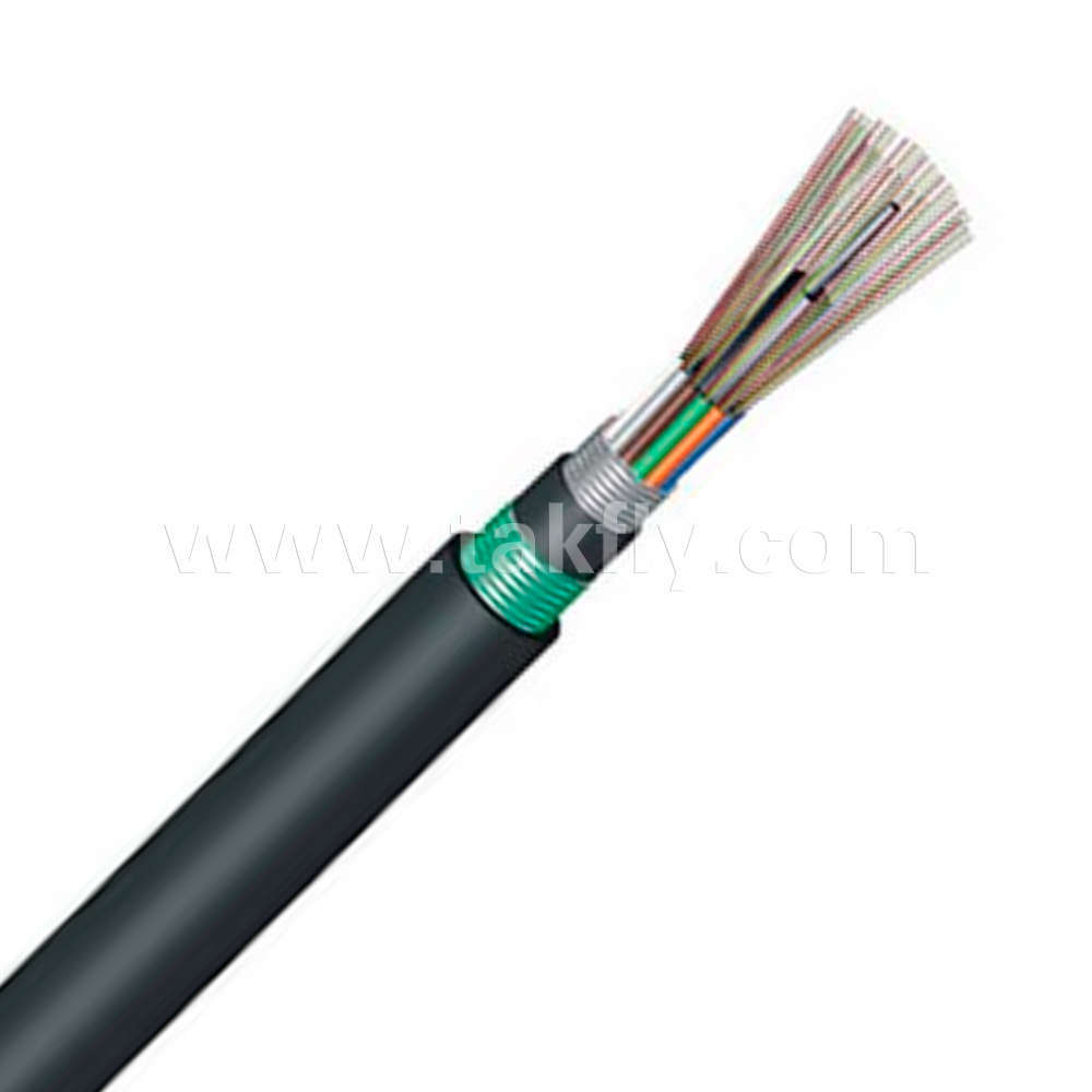 2-144 Cores GYTA53 Fiber Optic Outdoor Cable