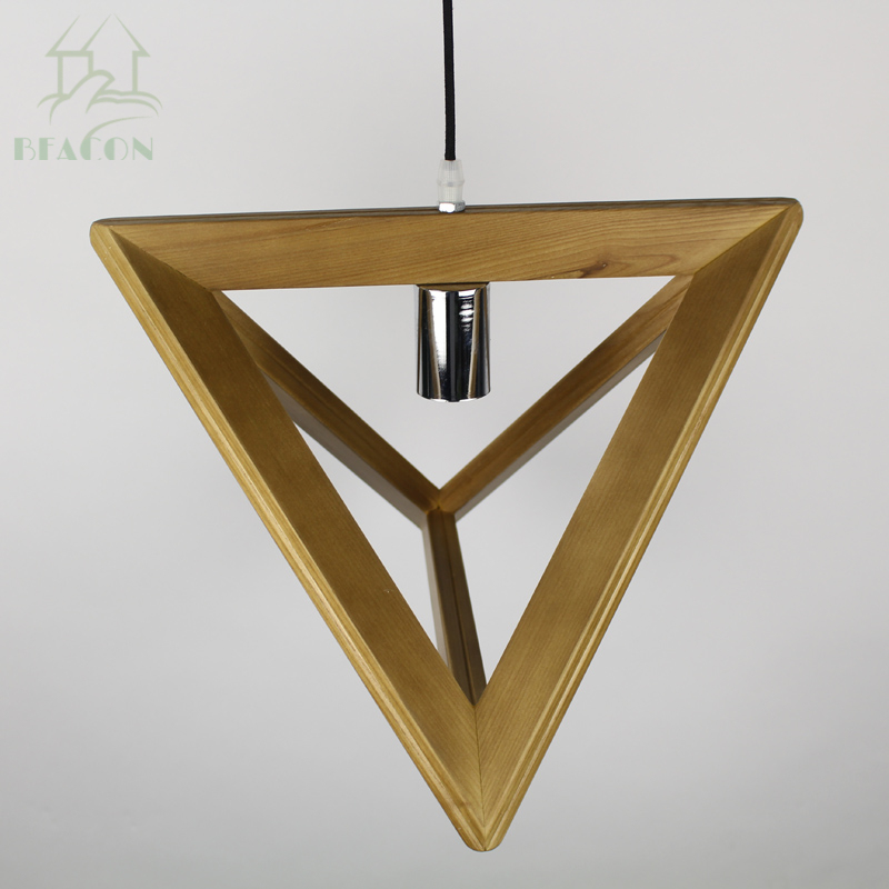 Fancy Wooden Pendant Lamp