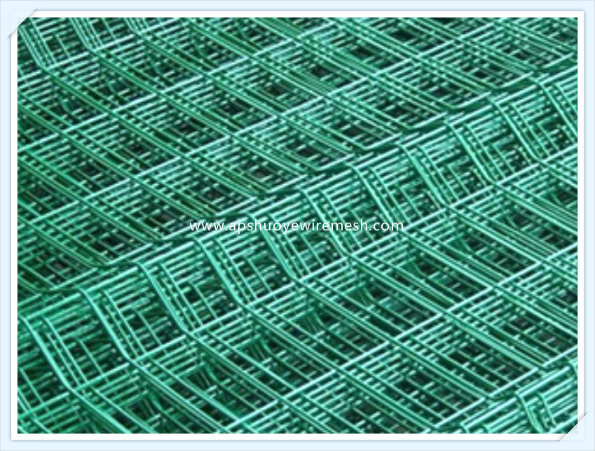 Square Galvanized Welded Wire Mesh Fence