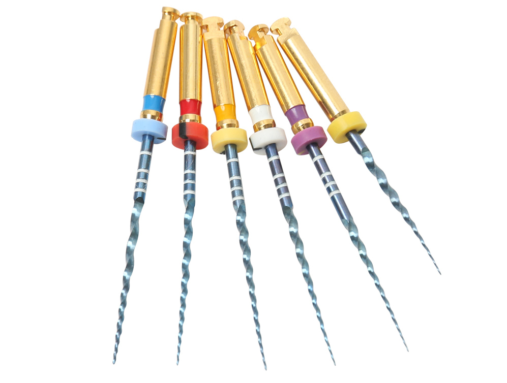 Dental Materials Endodontic Protaper Rotary Niti Material Blue Heat Activation Root Canal File Endo Files