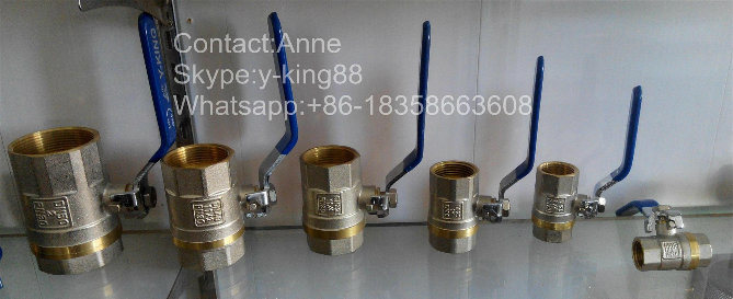 Forged Female to Famale Thread Brass Gas Ball Valve (YD-1023)