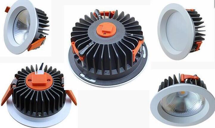 High Quality 45W 50W Commercial Recessed COB LED Downlight