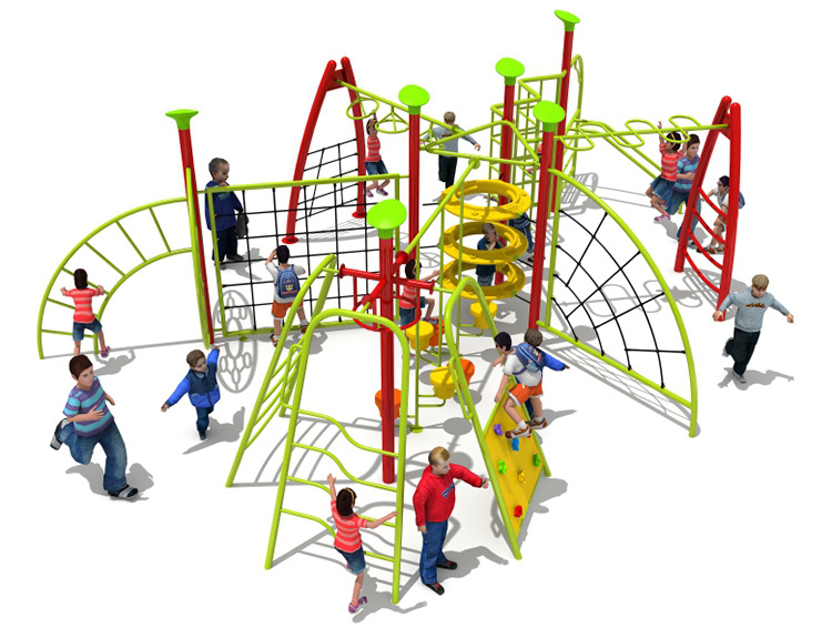 Custom Kids Plastic Park Outdoor Playground Equipment