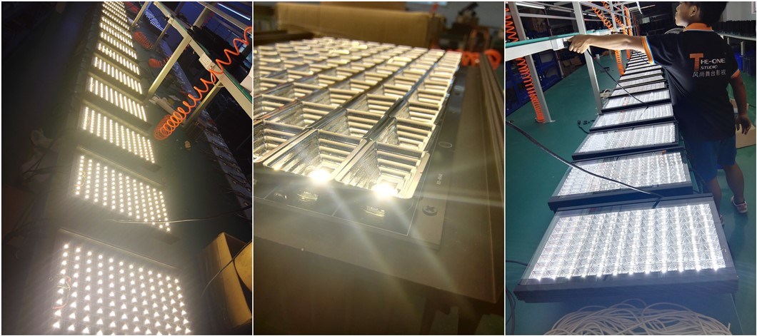 108*3W RGB LED Panel Flood Light