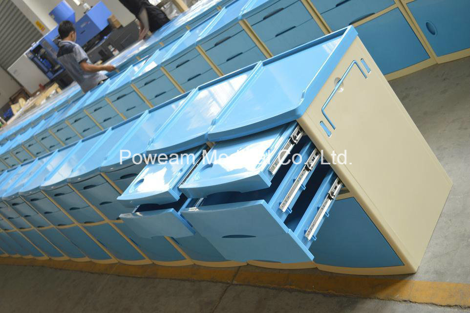 Hospital Medical ABS Beside Cabinet