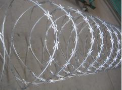 PVC Coated Concertina Wire Razor