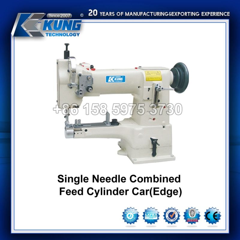 Cylinder Bed Single Needle Binding Sewing Machine