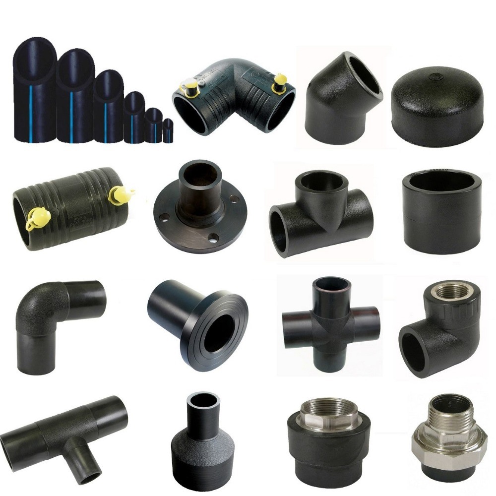 HDPE Pipe Fittings Equal Cross