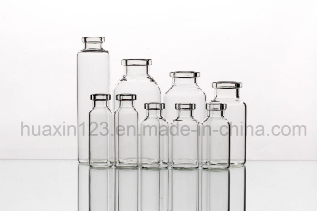 Low Borosilicate Glass Tubular Injection Bottle (1ml-50ml)