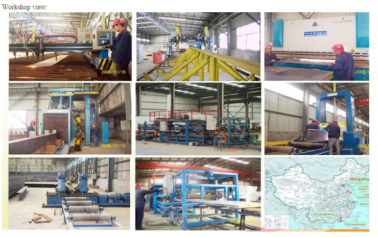 Light Steel Construction Design Prefabricated Large Span Steel Structure Workshop