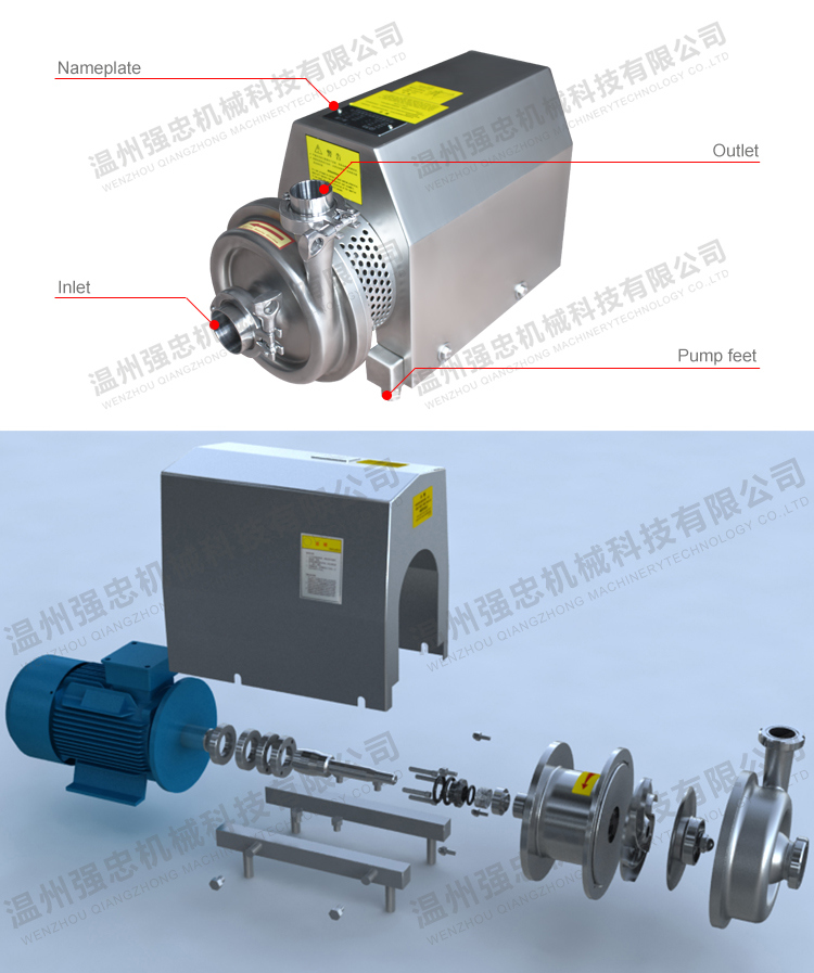 Stainless Steel Olive Oil Pump/Hot Oil Circulation Pump/Thermal Oil Pump